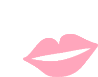 Gif animé bouche bleue
